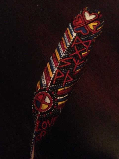 Feather for Jessica Lane